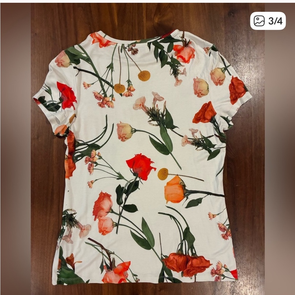 Ted Baker Floral Tee - Picture 3 of 5